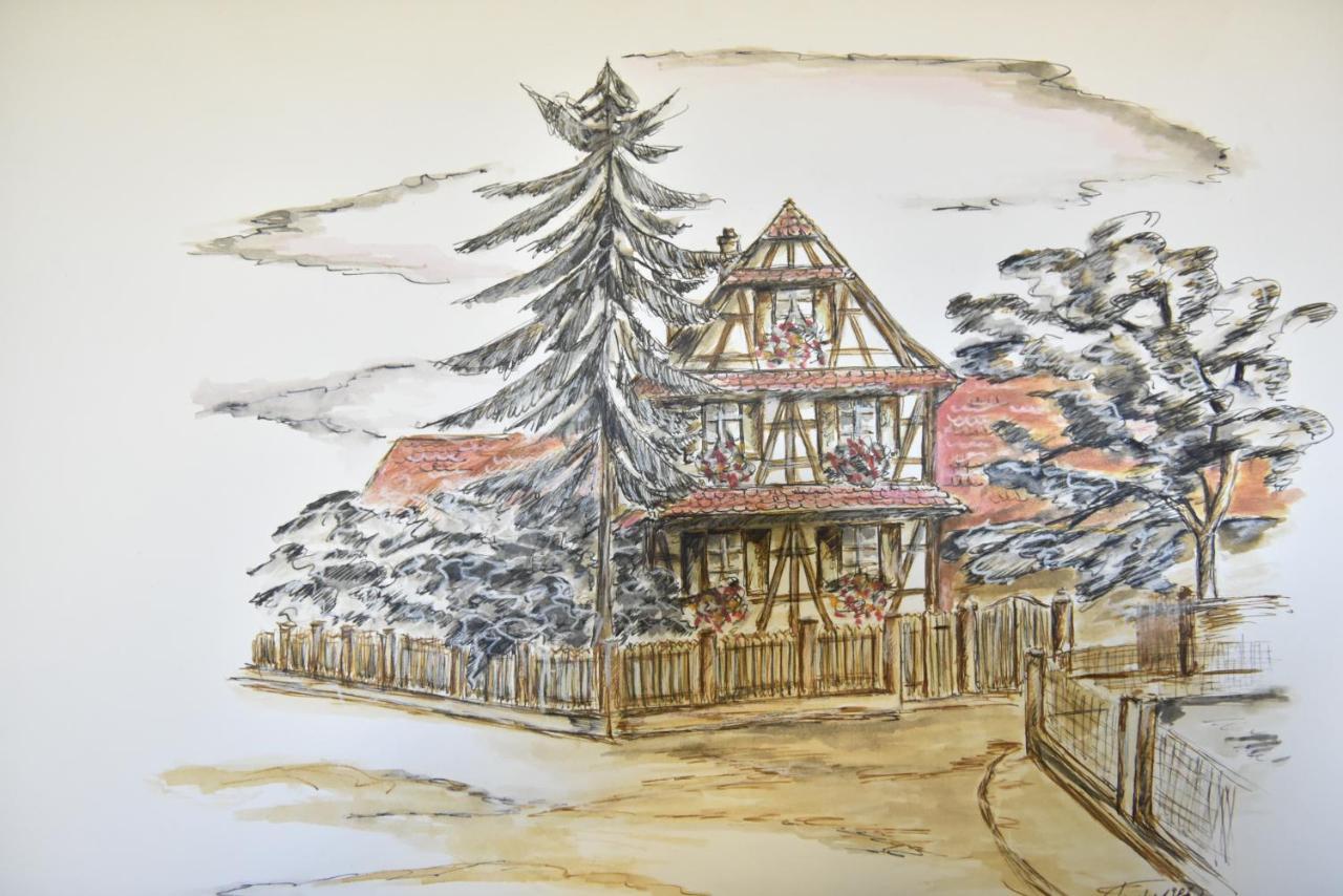 Gries Maison D'Hotes Aux Deux Cigognes المظهر الخارجي الصورة